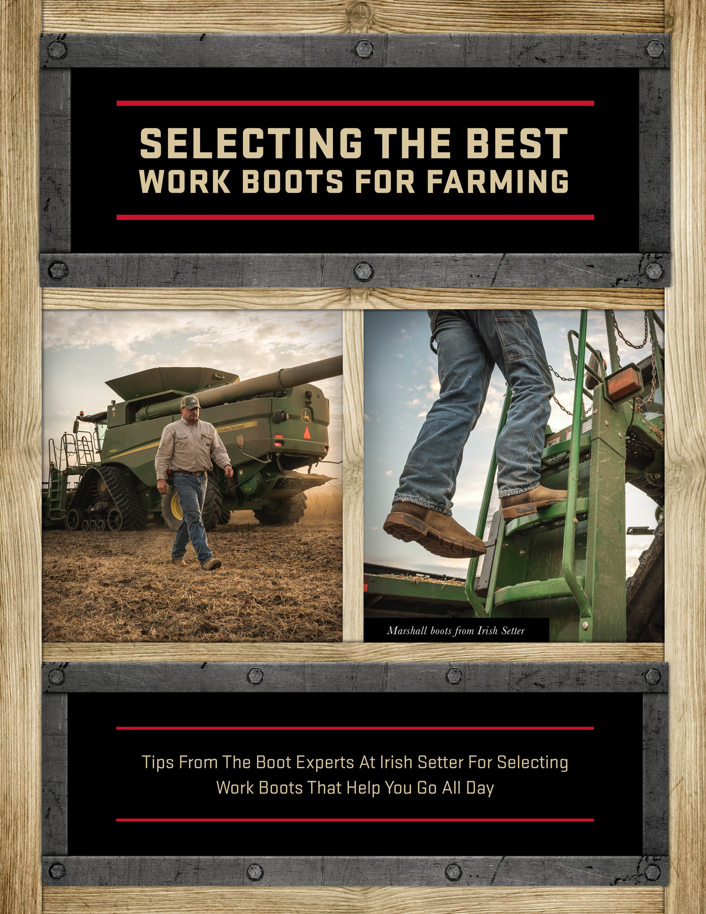 Uanset hvilken spiselige immunisering Selecting Work the Best Boots for Farming | IrishSetter
