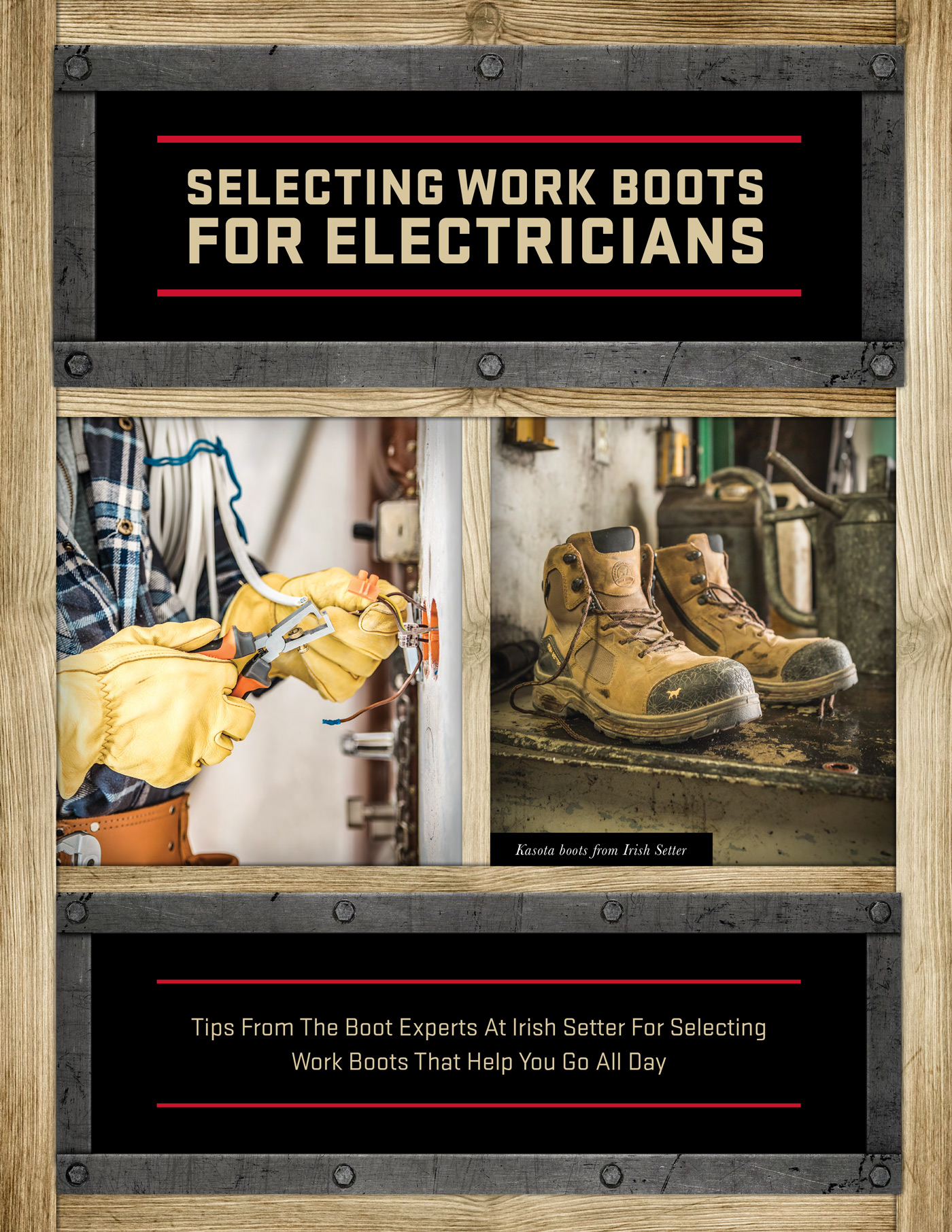 Selecting Work Boots for Electricians